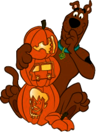 Scooby Doo With Pumpkins