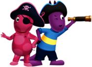 Uniqua and Austin Pirates