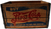 Vintage Pepsi Cola Crate