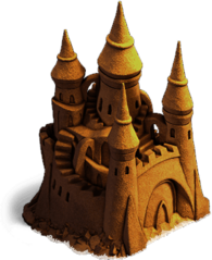 Big Sand Castle