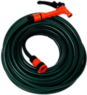 Garden Hose With Nozzle