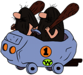 The Slag Brothers In the Boulder Mobile