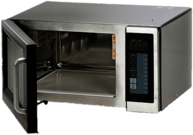 Microwave With Open Door