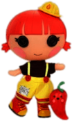 Lalaloopsy Red Fiery Flame