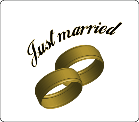 Just married