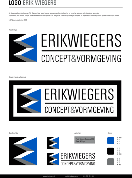 Erik Wiegers - Concept & Vormgeving