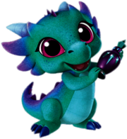 Shimmer and Shine Nazboo the Dragon