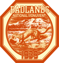 Badlands National Park Vintage