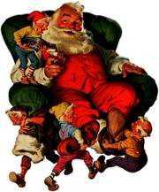 Coca Cola Vintage Santa Claus