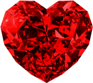Complex Diamond Heart