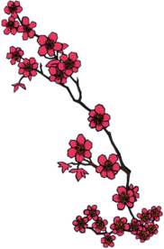 Japanese Flowers Tattoo