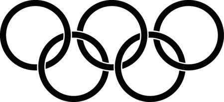 Olympic Games rings - clean