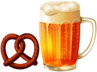 Oktoberfest Pint Pretzel