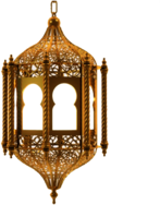 Ramadan Lamp Gold