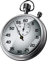 Stopwatch Sideview Clock