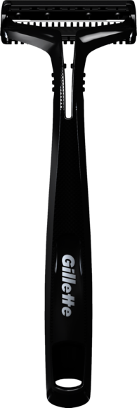 Gillette Razor Black Close Up