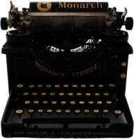 Monarch Vintage Typing Machine