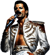 Freddie Mercury Portrait