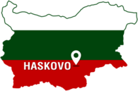 Haskovo on map