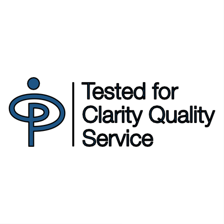 Tested For Clarity Quality Services