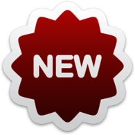 Cute New Red Sticker