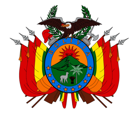 Escudo de Bolivia del Estado Plurinacional de Bolivia