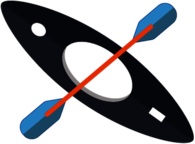 Kayak Top View Clipart