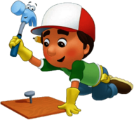 Handy Manny Working