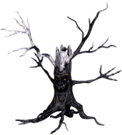 Tree With Scary Face