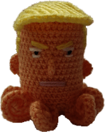 Trump Squid Pin Cushion