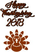Happy Thanksgiving 2018 Turkey