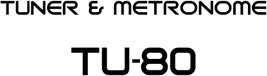 TU-80 Tuner & Metronome