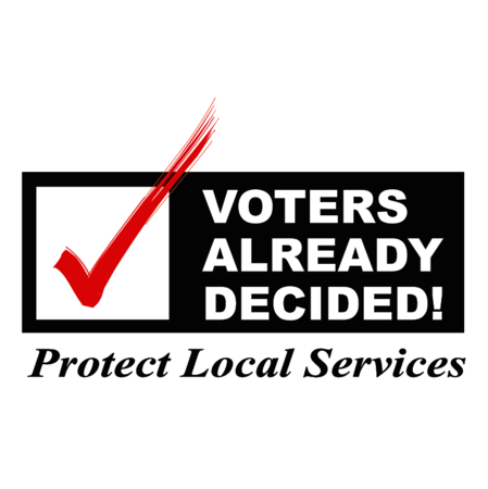Voters Already Decided!
