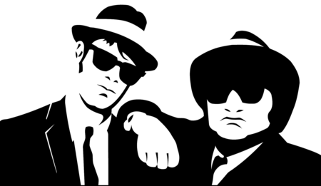 Blues Brothers B/N