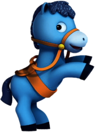 Sparky the Horse Prancing