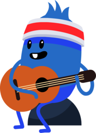 Loopy Playing the Guitar