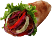 Lamb Kebab With Salad