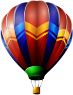 Hot Air Balloon Drawing