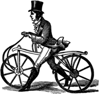 Vintage Very Old Bicycle