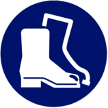 Feet Protection Symbol