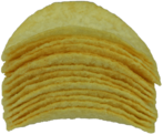 Stacked Pringles Crisps