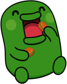 Kuchipatchi Eating Cookies