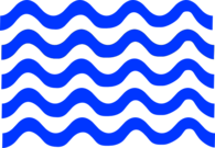 Wave Blue Lines