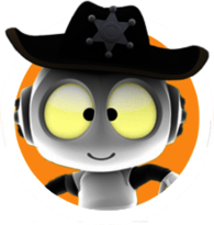 Rob Wearing Sherrif's Hat