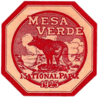 Mesa Verde National Park Vintage
