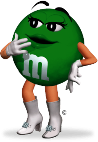 M&M's Lady Green