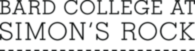 Bard College At Simons Rock