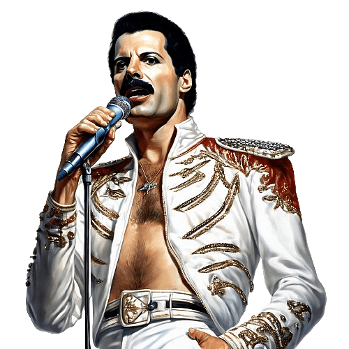 Freddie Mercury Portrait