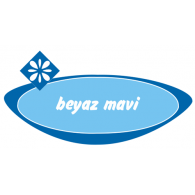 beyaz mavi