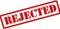 Office Stamp Sticker Rejected